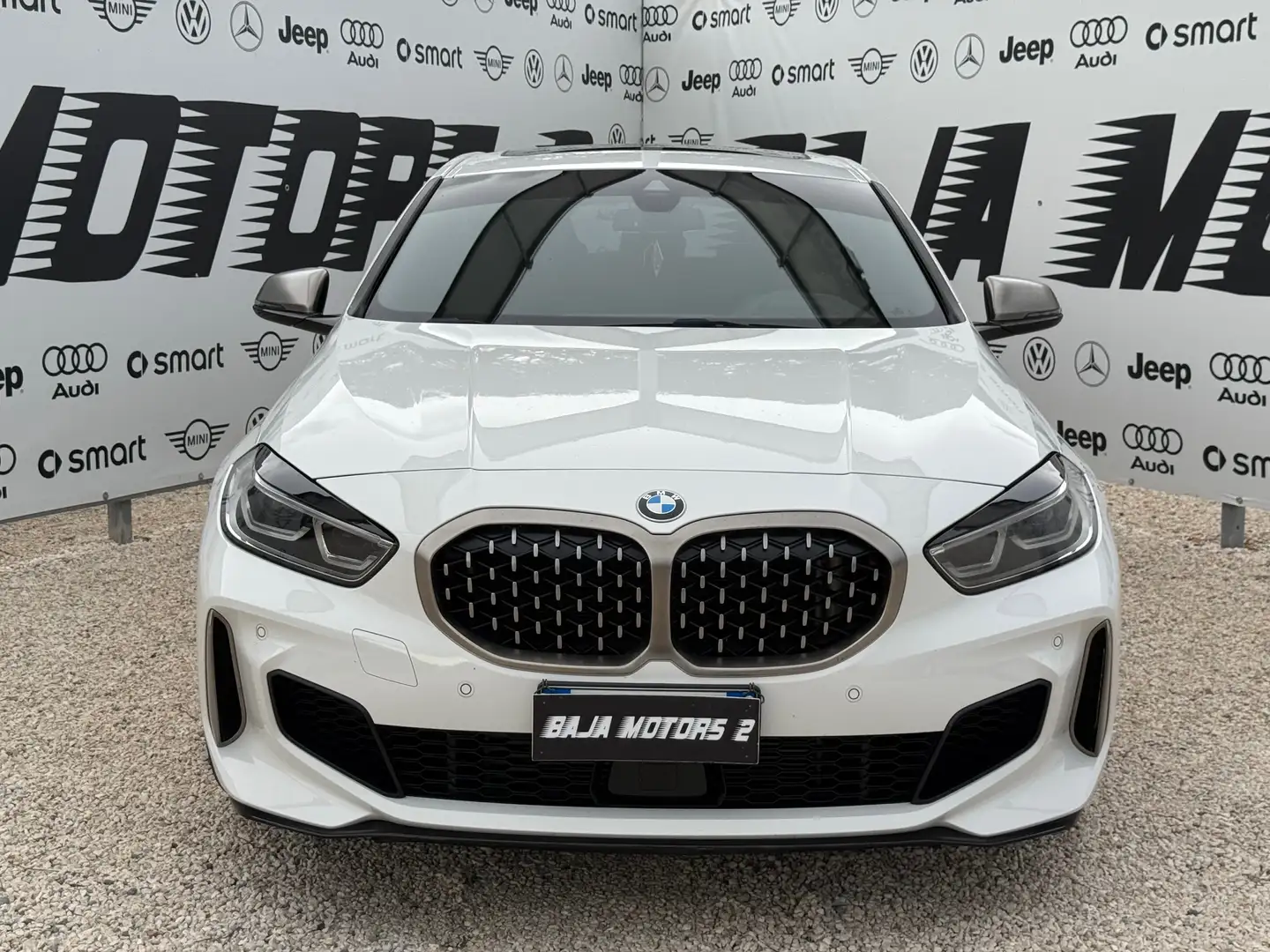 BMW 135 Serie 1 F40 M 135i xdrive auto Weiß - 2