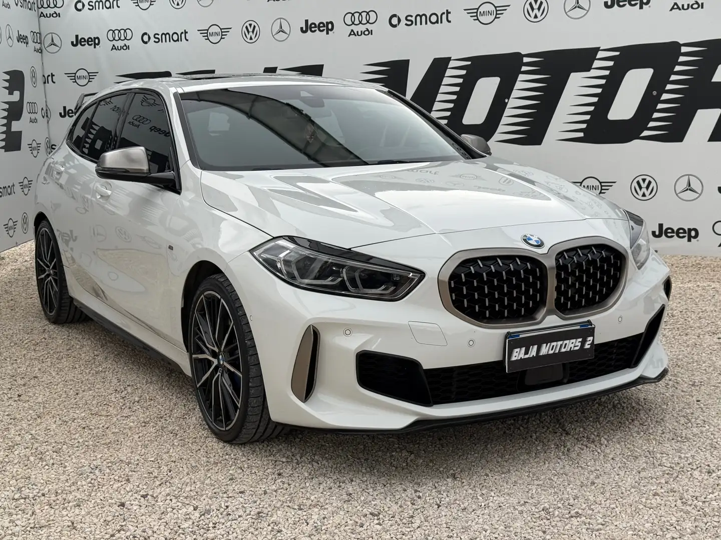 BMW 135 Serie 1 F40 M 135i xdrive auto Weiß - 1