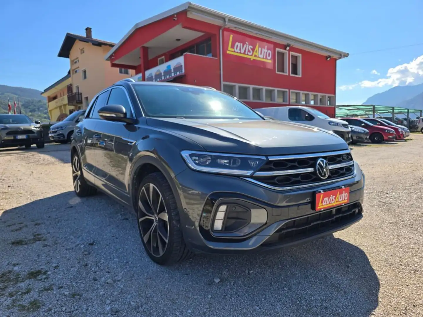 Volkswagen T-Roc R 2.0 TSI DSG 4MOTION R-LINE Blauw - 1