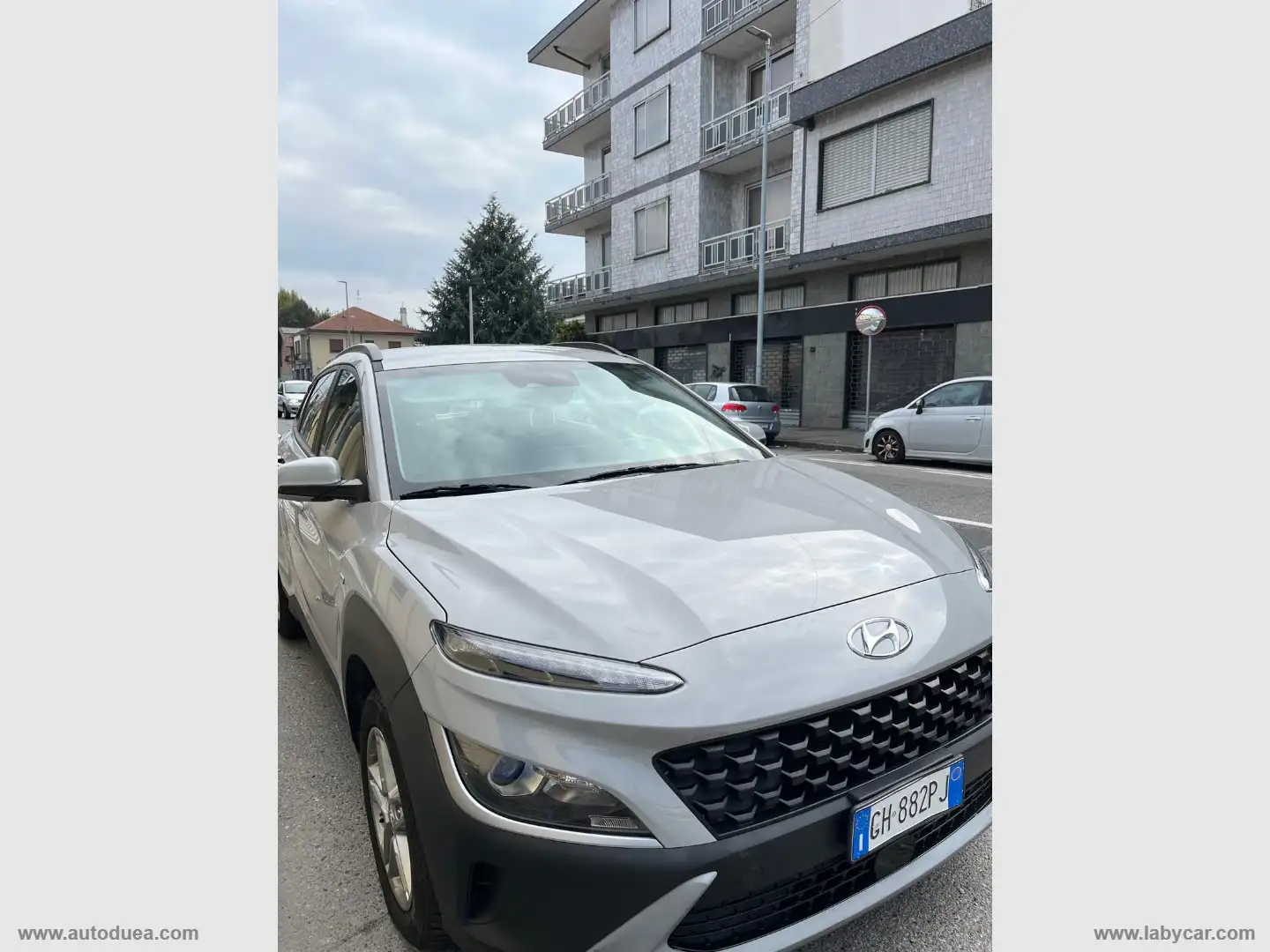 Hyundai KONA 1.6 CRDI Hybrid 48V iMT XLine Grigio - 1