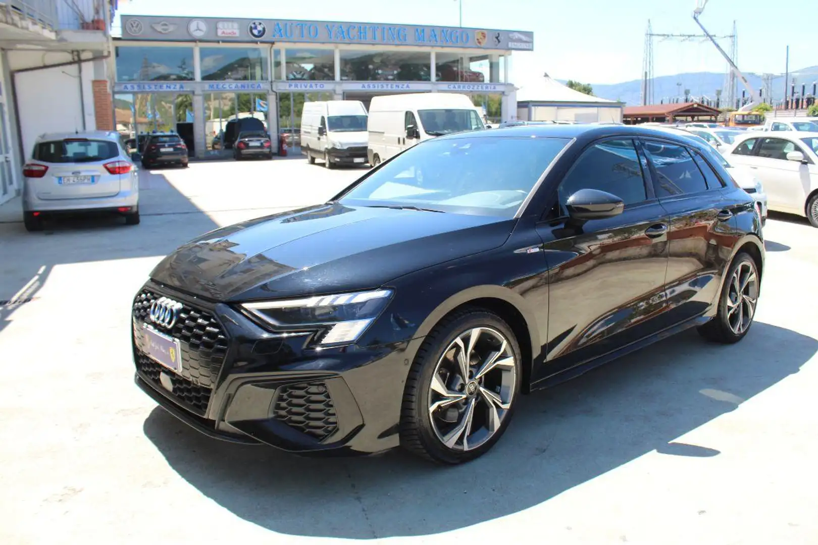 Audi A3 SPB 30 TDI S tronic S line edition Noir - 1