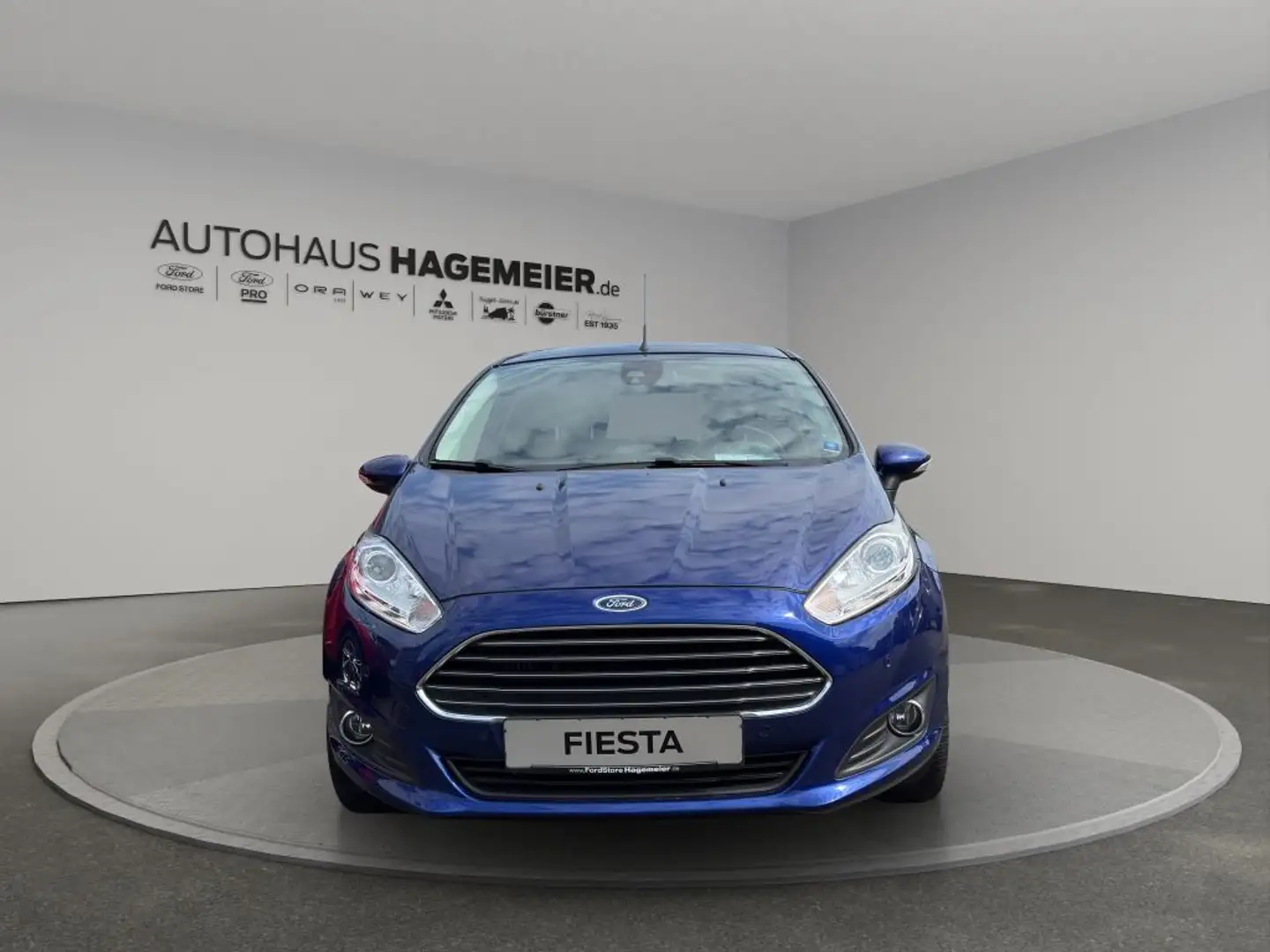 Ford Fiesta 1.0 EcoBoost Titanium Blau - 2