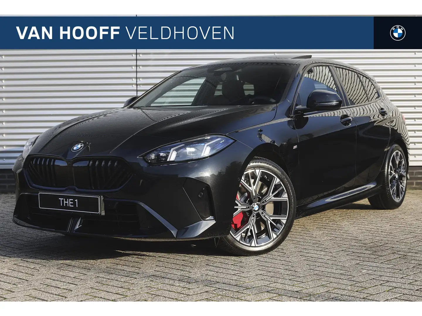 BMW 120 1 Serie M Sport Automaat / Panoramadak / Sportstoe Zwart - 1