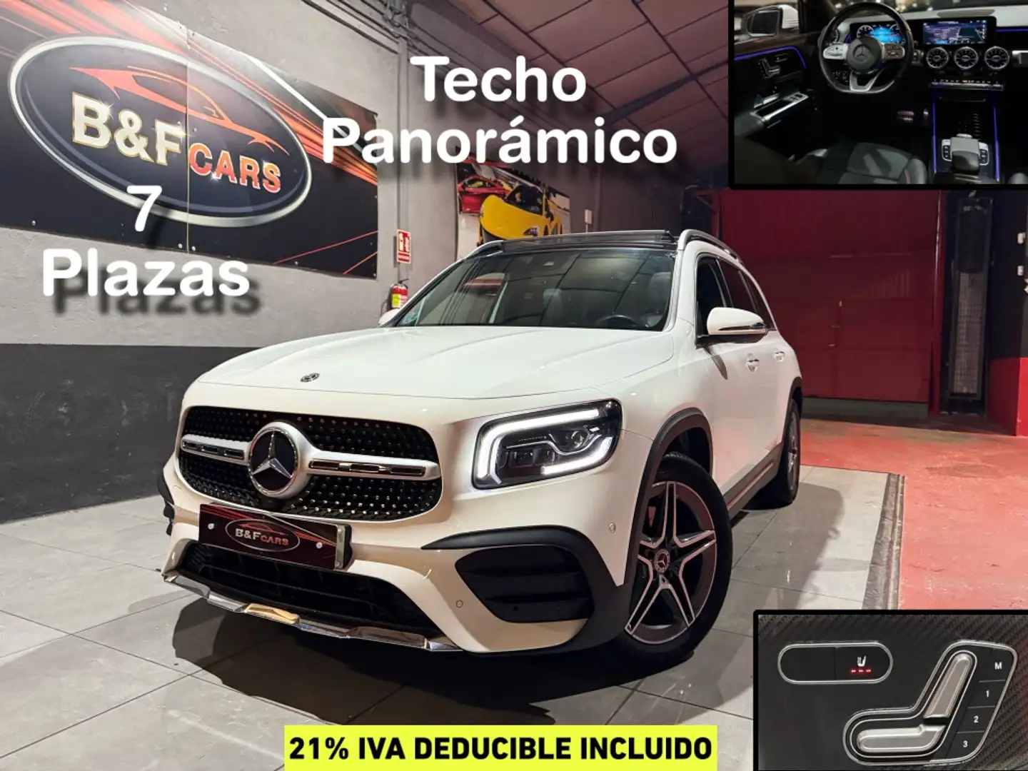 Mercedes-Benz GLB 220 220d 4Matic 8G-DCT Blanco - 1
