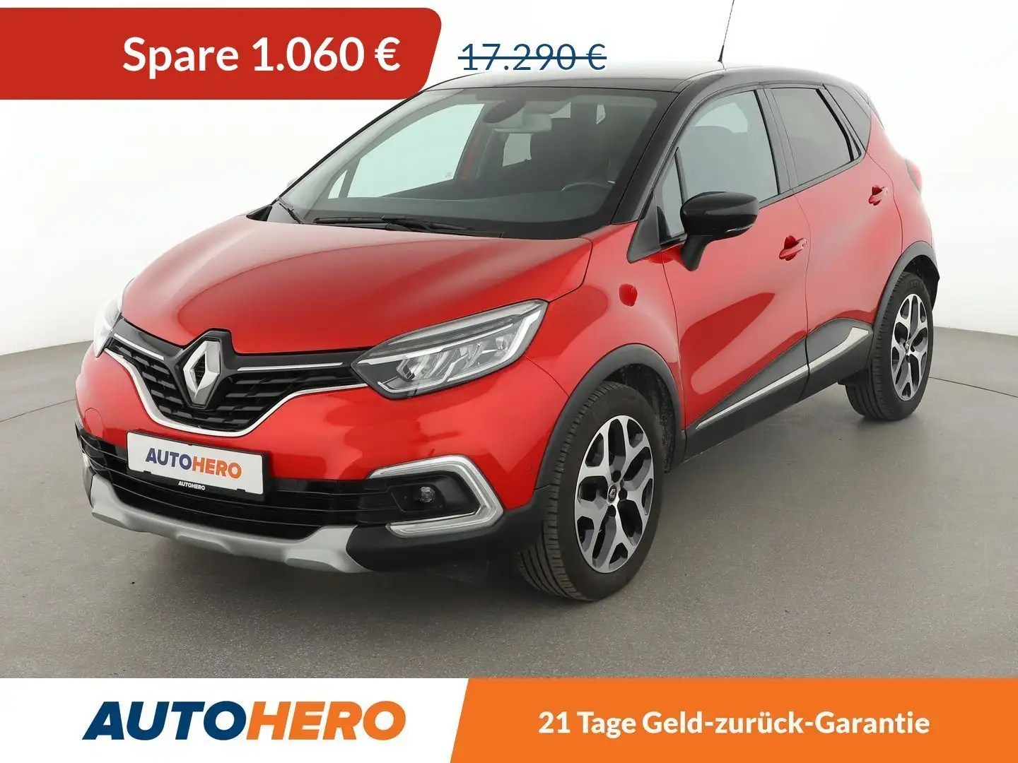 Renault Captur 1.3 TCe Intens Aut.*NAVI*TEMPO*PDC*ALU* Rot - 1