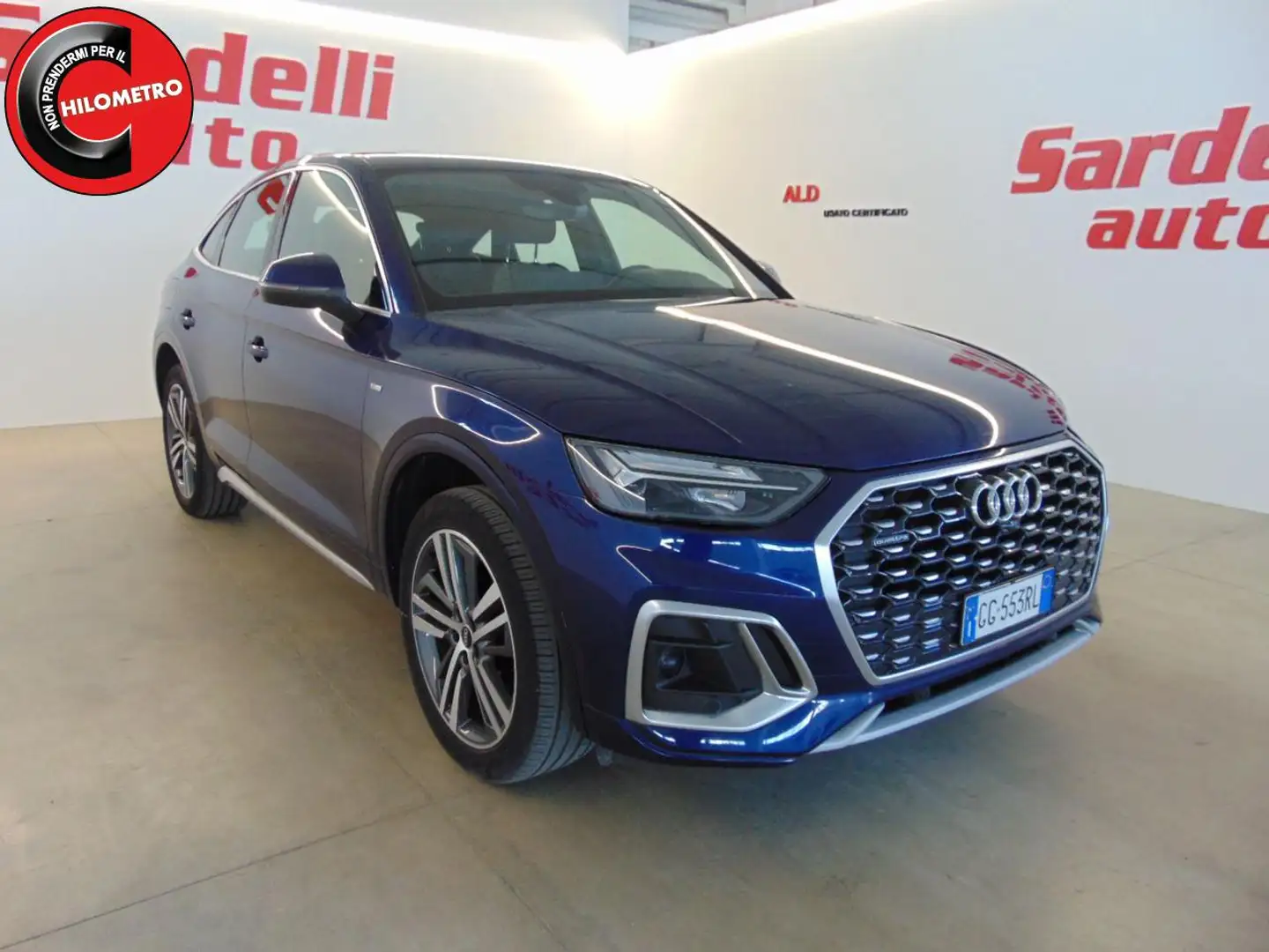 Audi Q5 SPB 50 TFSI e quattro S tronic S line plus Blu/Azzurro - 2