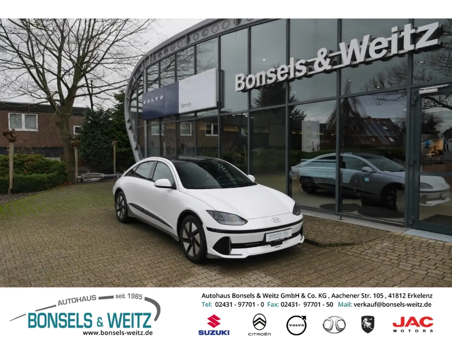 Hyundai IONIQ 6 ELEKTRO DYNAMIQ Navi Digitales Cockpit LED ACC El. Blanc - 1