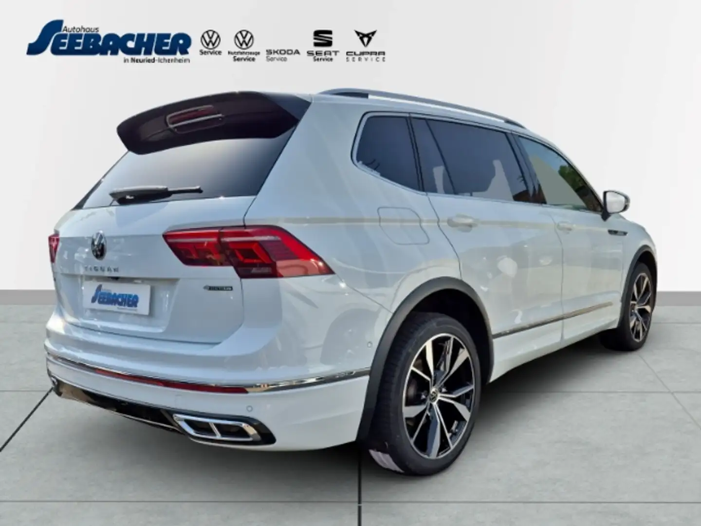 Volkswagen Tiguan Allspace *R-Line* 2.0 TDi DSG 4MOTION*Navi*Pano*Area-View* Weiß - 2
