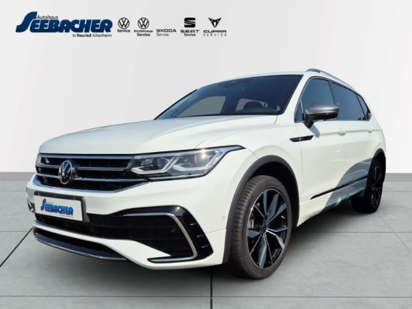 Volkswagen Tiguan Allspace *R-Line* 2.0 TDi DSG 4MOTION*Navi*Pano*Area-View* Weiß - 1