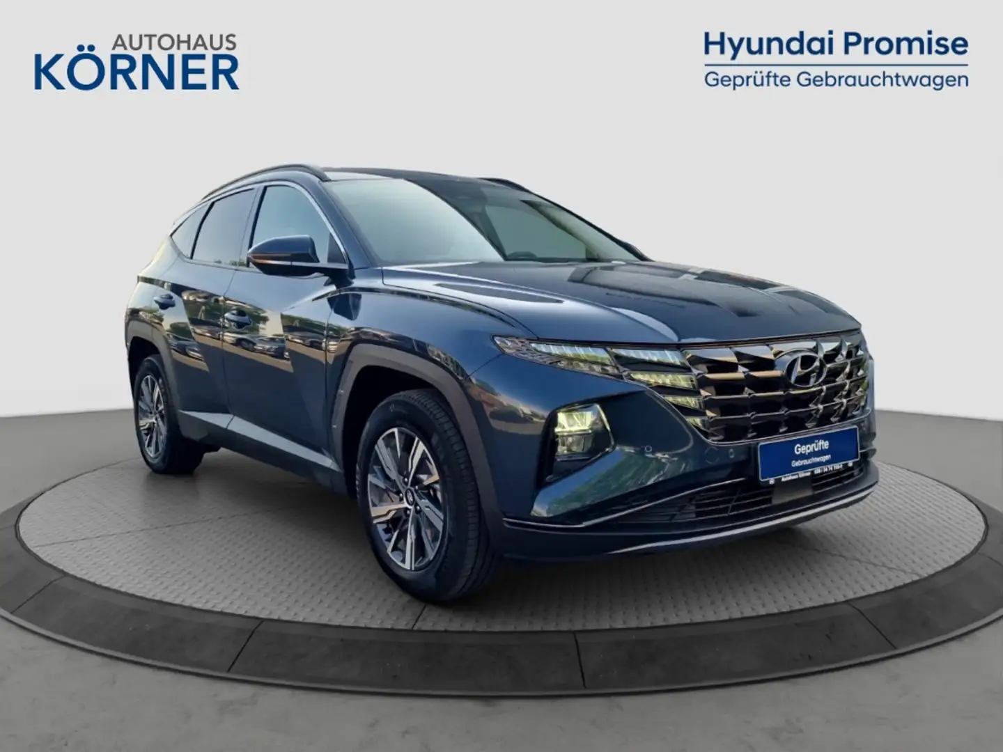 Hyundai TUCSON Hybrid TREND 1.6 T-GDi *ALLRAD*CAM*CARPLAY*NAVI* Bleu - 1
