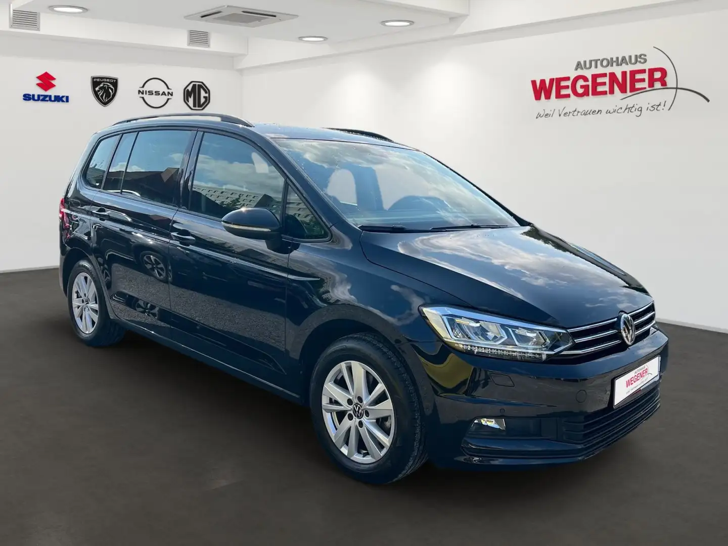 Volkswagen Touran TOURAN 1.5 TSI Comfortline,NAVI,LED,7 SITZER, AU Schwarz - 2