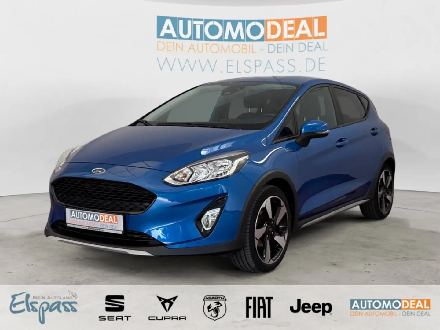 Ford Fiesta Active AUTOMATIK NAV SITZ.HZG TEMPOMAT LENK.HZG AP Blau - 1