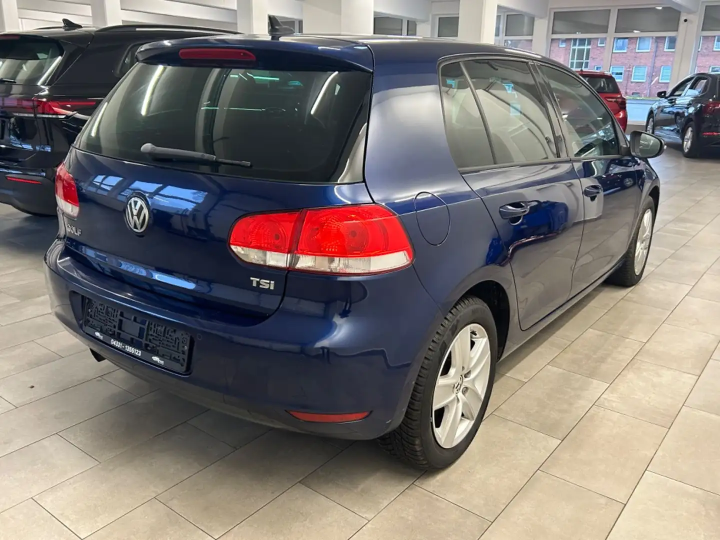 Volkswagen Golf VI 1.2 TSI  Comfortline *Tempomat * Blau - 2