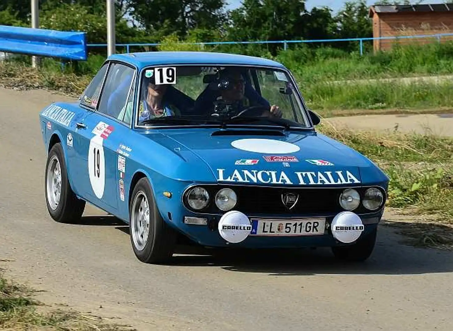 Lancia Fulvia 1,3S Safari Blauw - 1