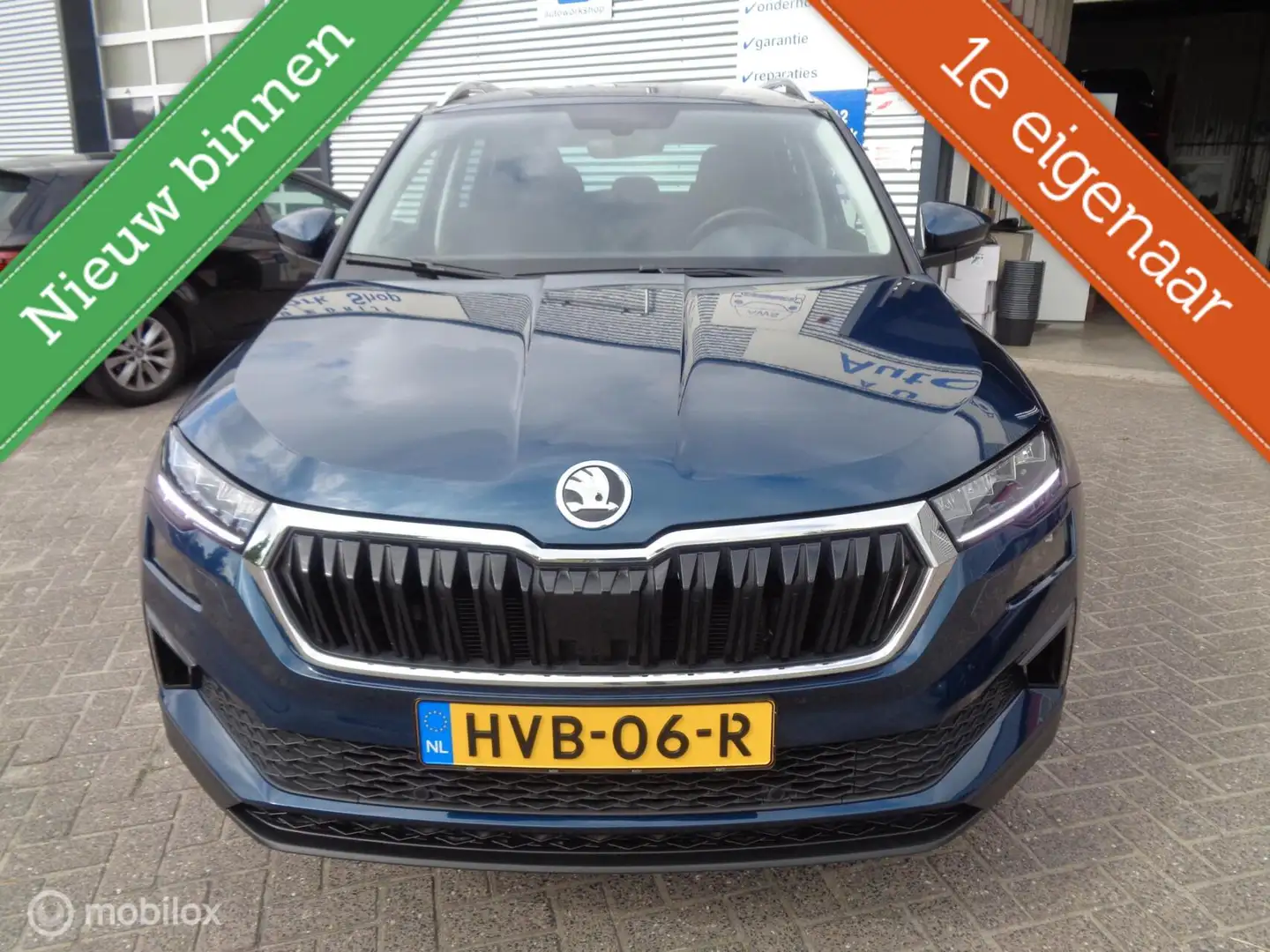 Skoda Karoq 1.0 TSI Business Edition/Airco/Stoel+Stuur verw/Fu Blau - 2