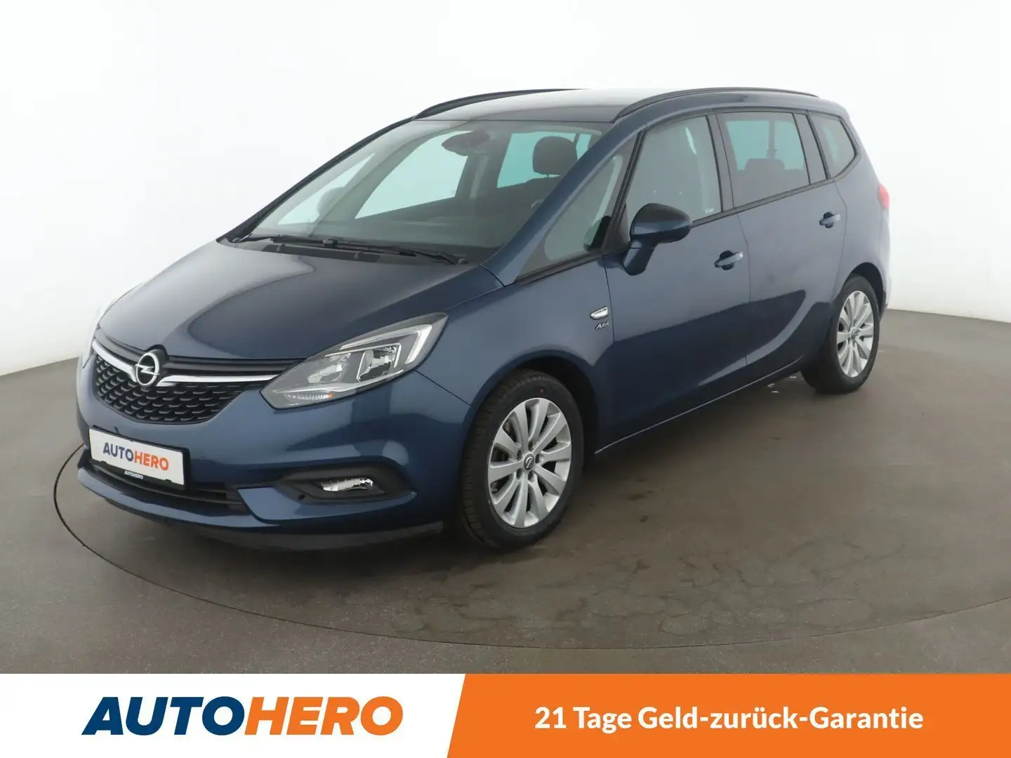 Opel Zafira Tourer 1.6 SIDI Turbo Active*7-SITZER*PDC*SHZ*KLIMA* Bleu - 1