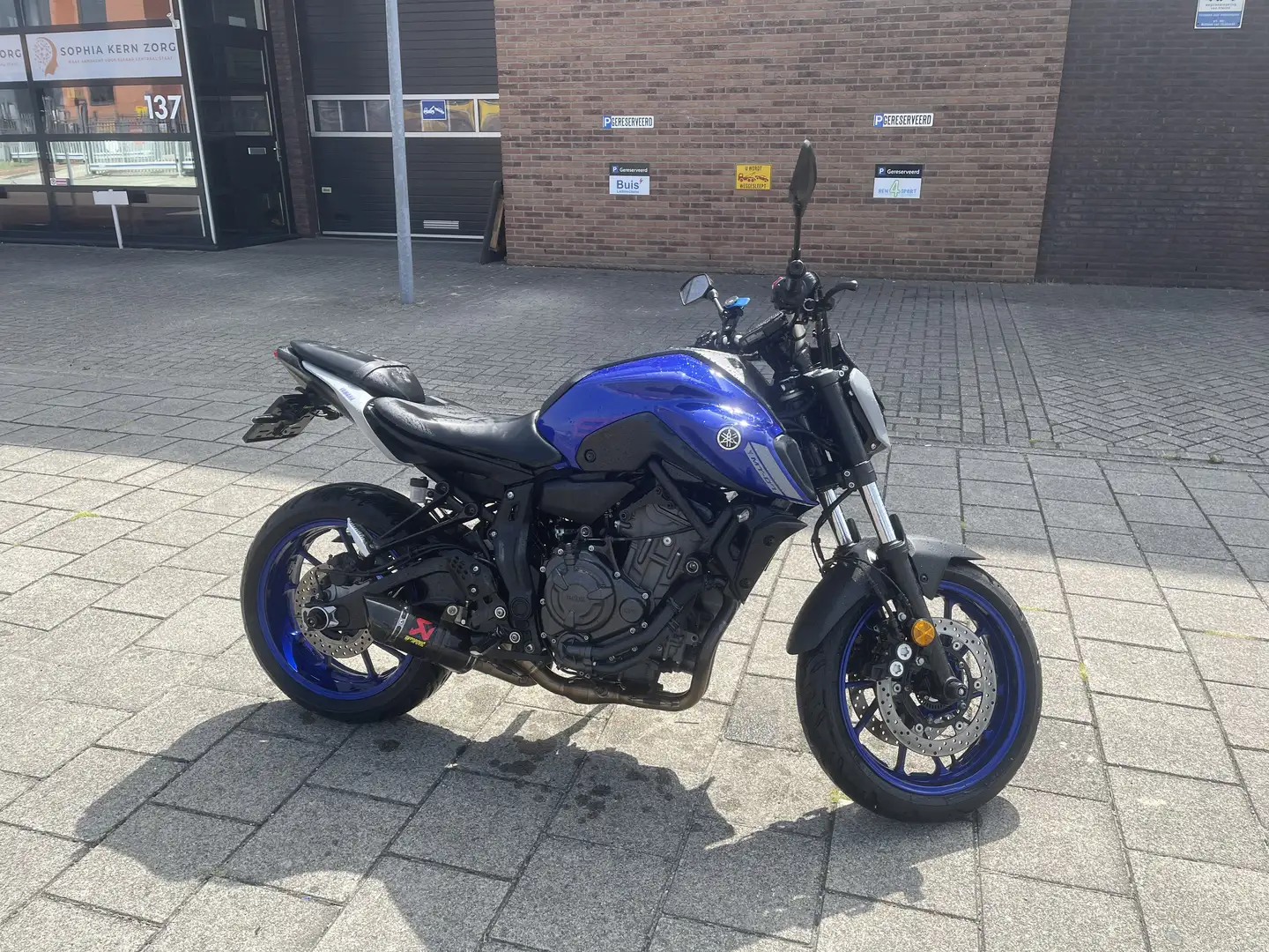 Yamaha MT-07 Albastru - 2