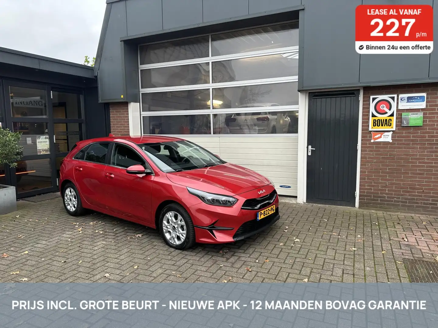 Kia Ceed / cee'd 1.0 T-GDi DynamicLine CARPLAY/CAMERA *ALL-IN PRIJS Rood - 1