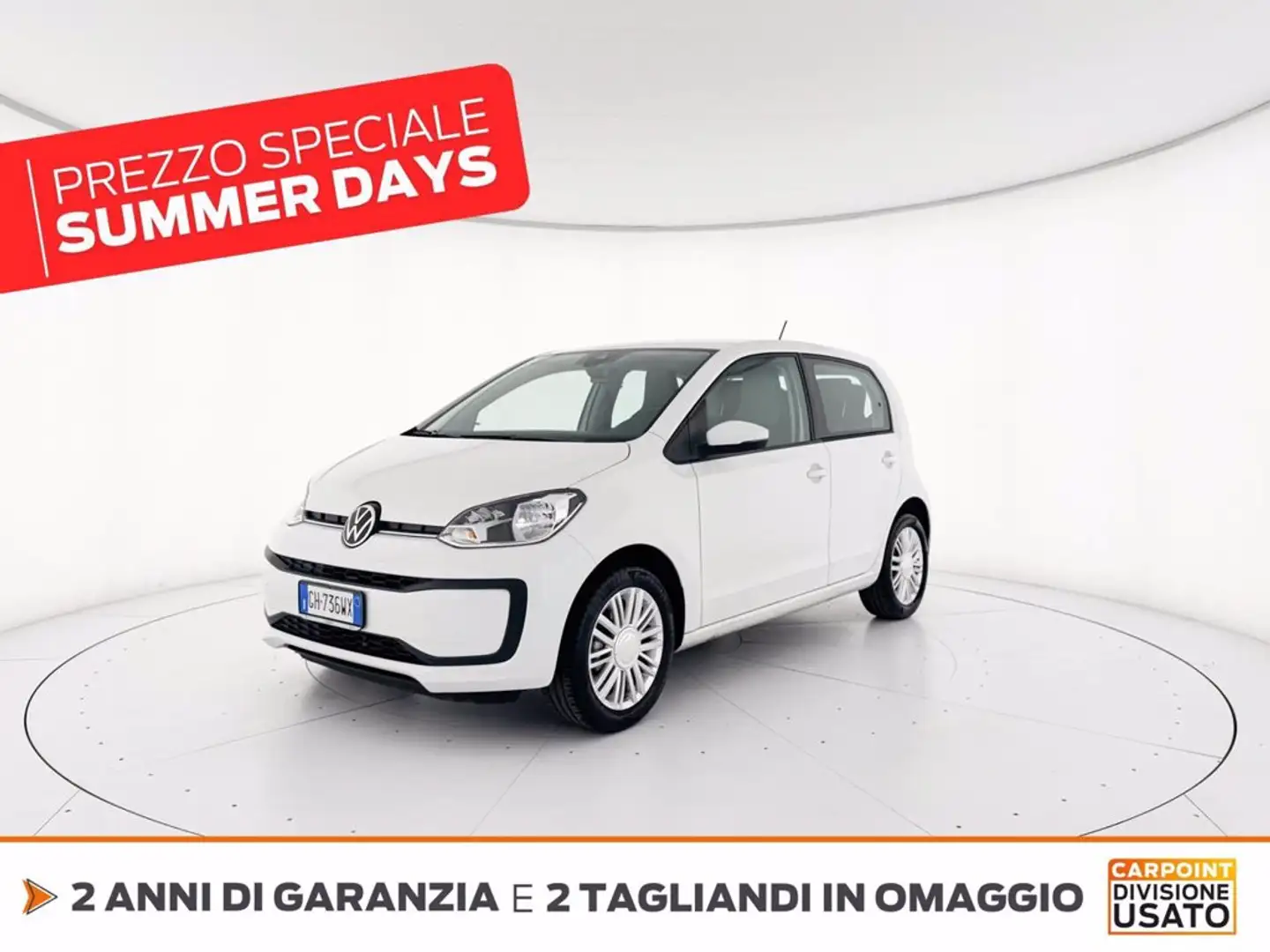 Volkswagen up! 5p 1.0 eco  move  68cv my20 Bílá - 1