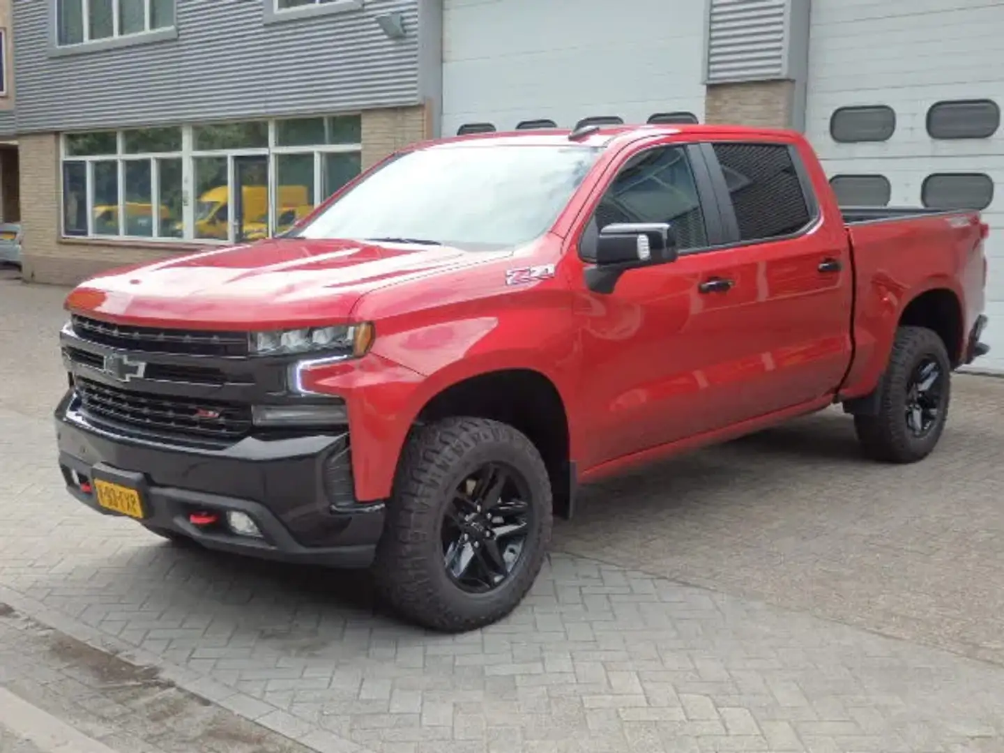 Chevrolet Silverado 5.3 V8 Z71 TRAIL BOSS LPG AIRCO NAVI OPEN DAK CAME Rojo - 1