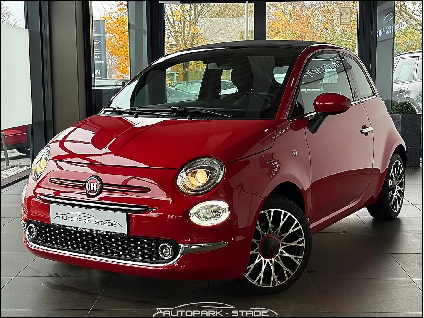 Fiat 500 Cabrio Hybrid GSE CarPlay Tech-Paket Tempo Rot - 2