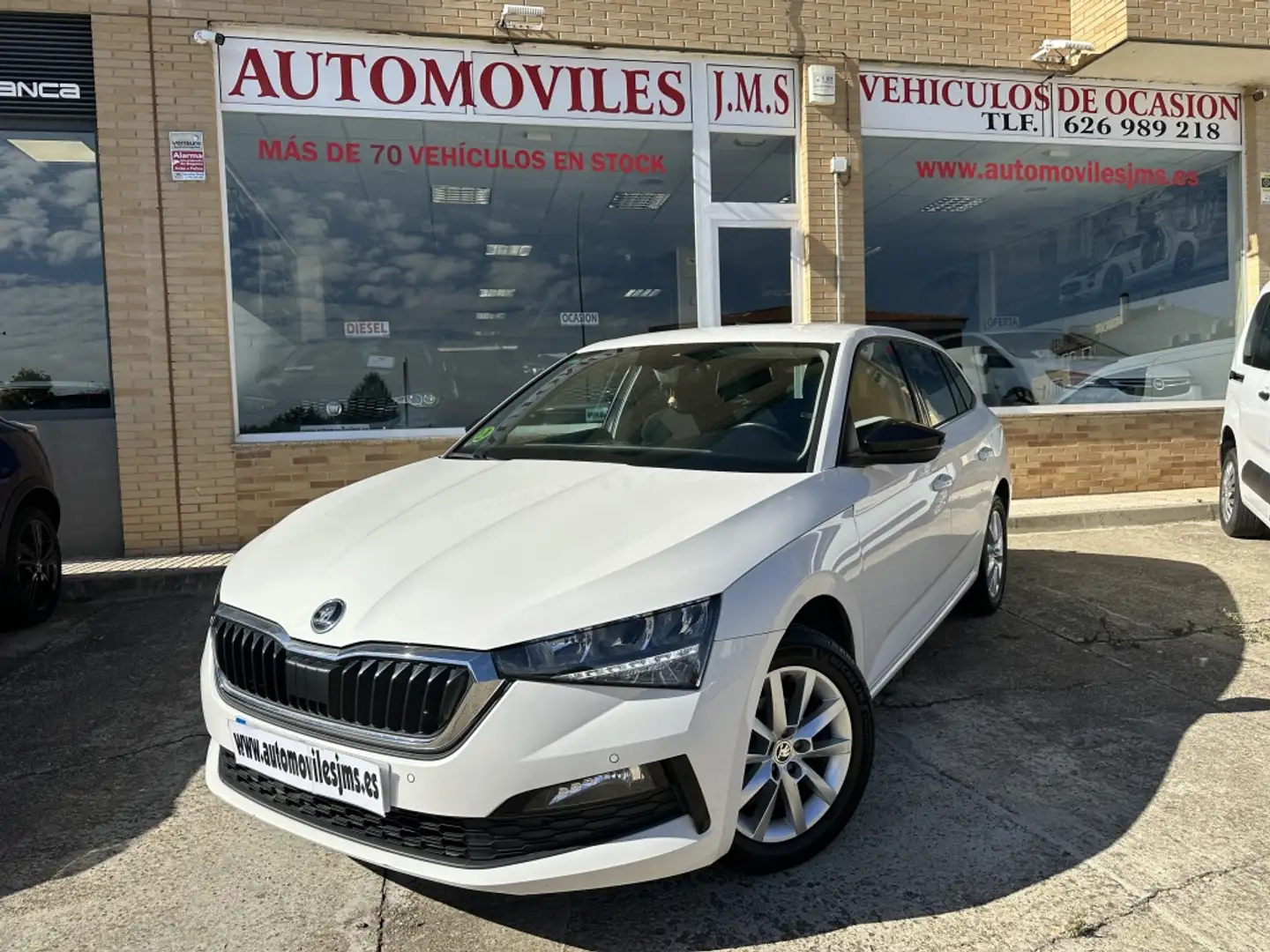 Skoda Scala 1.0 TSI Emotion 70kW Blanco - 1