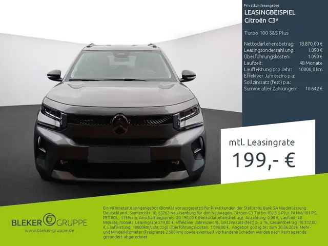 2026 Citroen C3 in Grey for sale