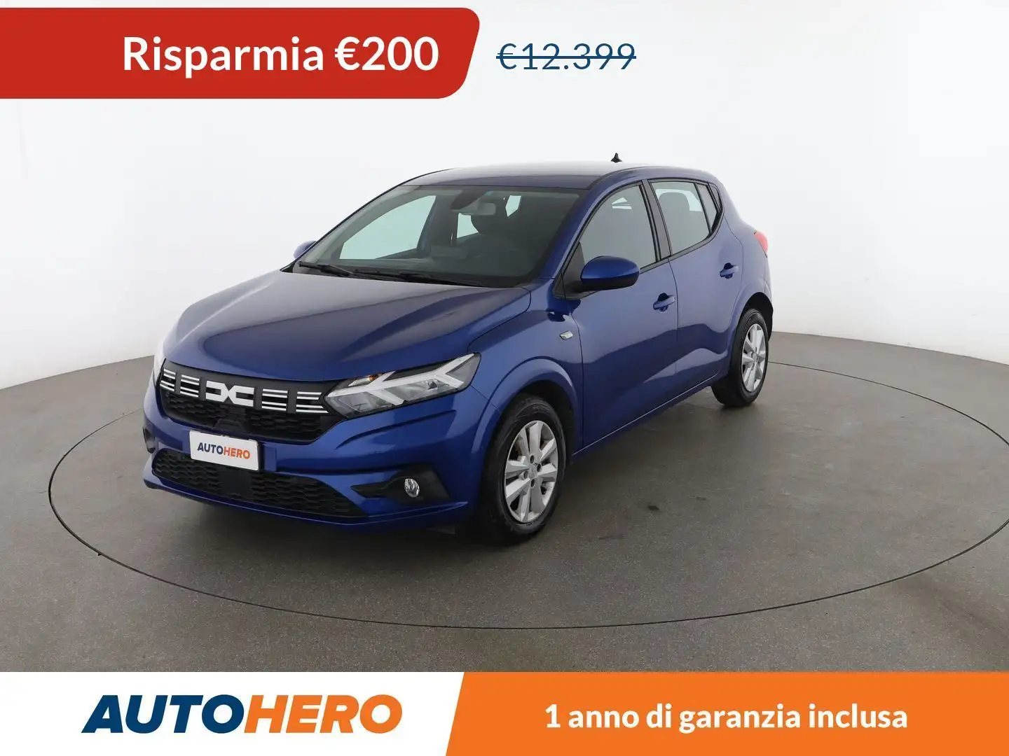 Dacia Sandero 1.0 SCe Expression 65 CV Blu/Azzurro - 1