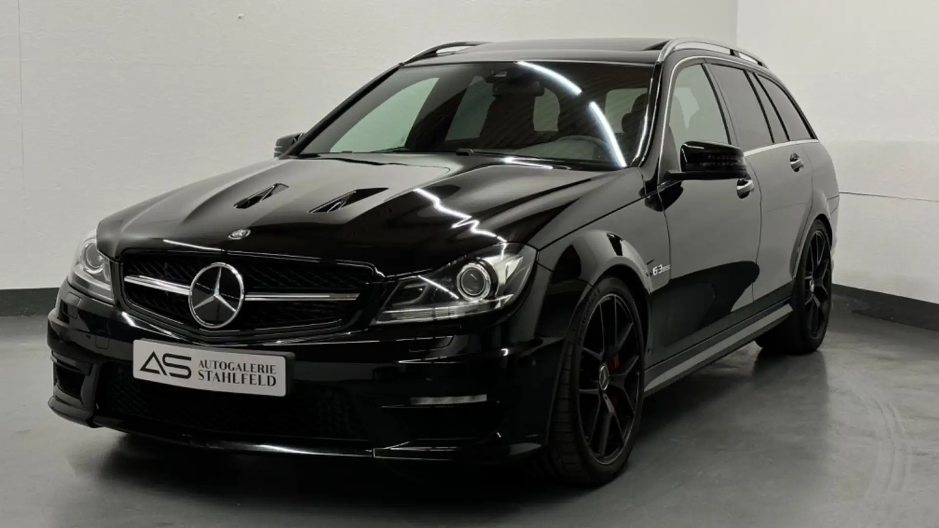 Mercedes-Benz C 63 AMG C 63 T AMG Ed 507 Carbon*Mem*Distr*Sdach*DEUTSCH Schwarz - 1