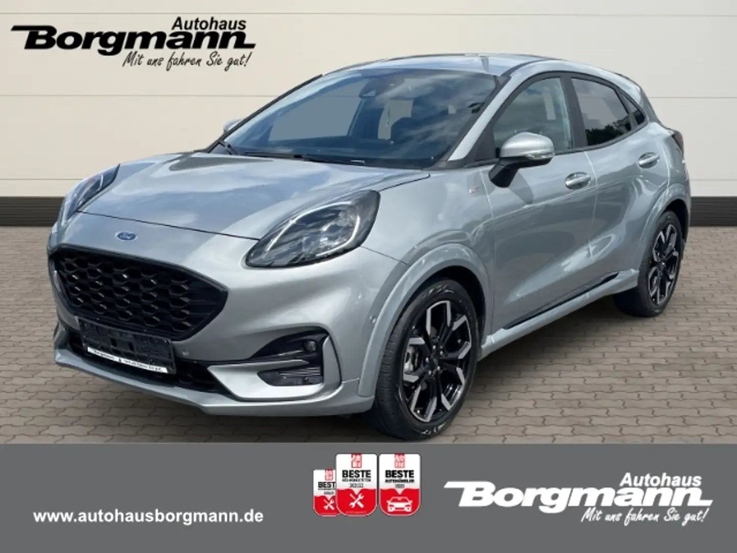 Ford Puma Hybrid ST-Line X 1.0 EcoBoost Bluetooth - Navi - R Argent - 1