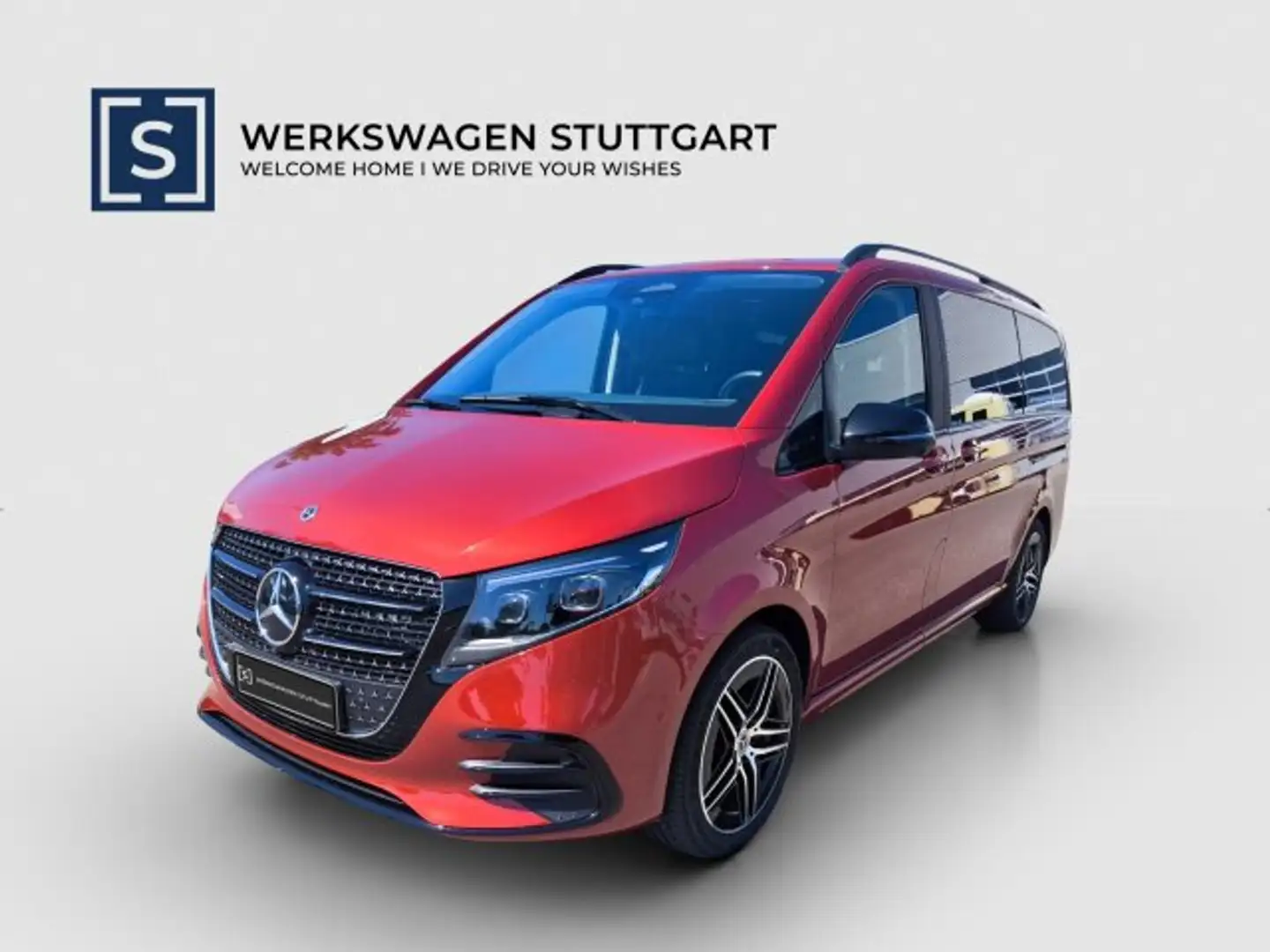 Mercedes-Benz V 250 V 250 d AVANTGARDE L AMG NEUES MODELL AIRMATIC Rot - 1