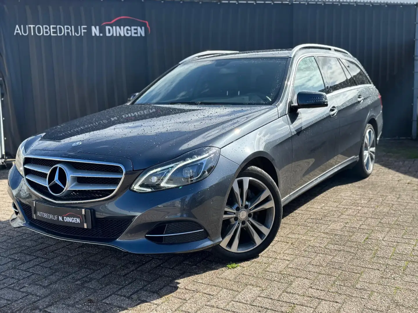 Mercedes-Benz E 350 Estate BlueTEC Leder led navi trekhaak Grijs - 1