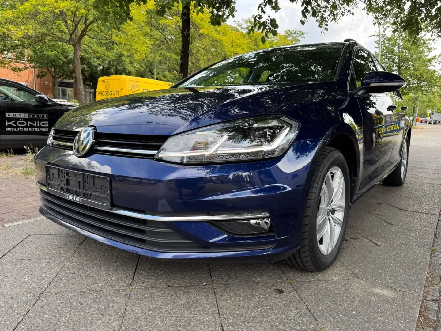 Volkswagen Golf VII Variant Comfortline  LED-ACC-Navi Bleu - 2