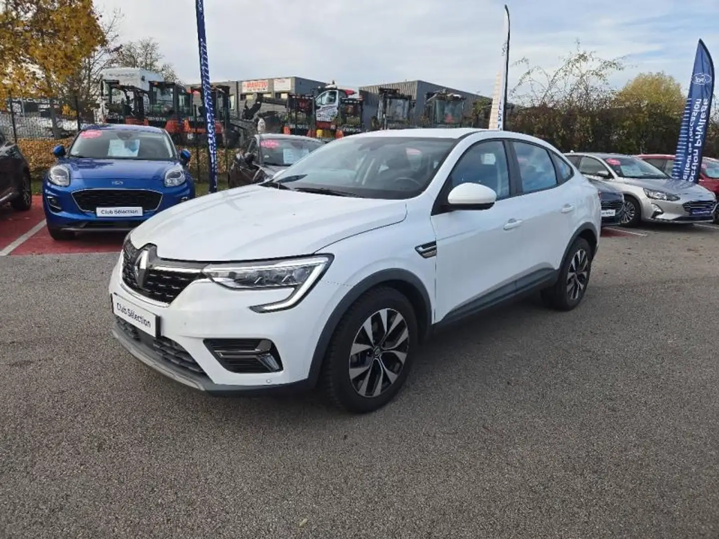 Renault Arkana 1.6 E-Tech 145ch Zen Blanc - 1