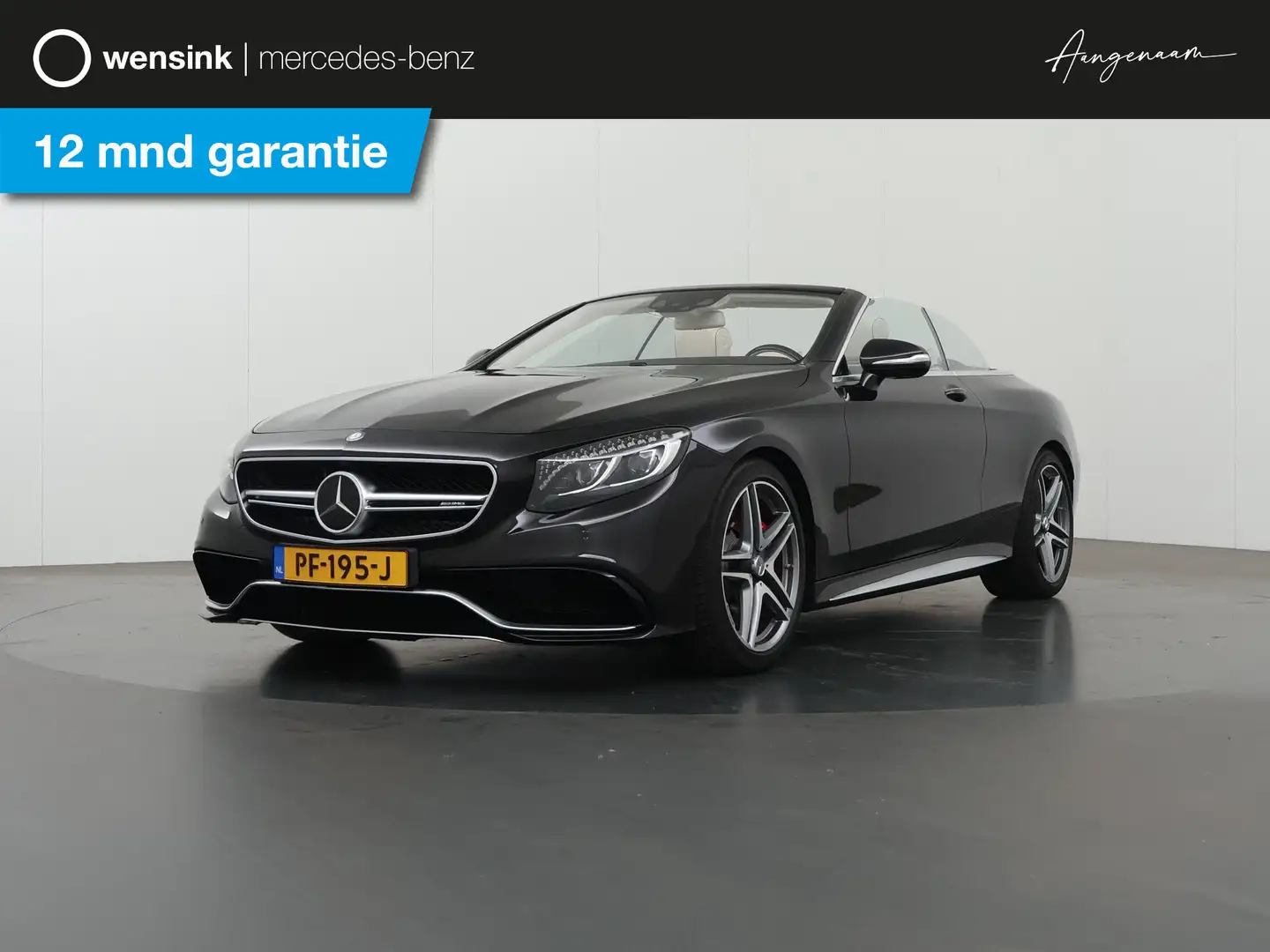 Mercedes-Benz S 63 AMG Cabrio 4Matic | Designo | Flowing lines | High end Black - 1