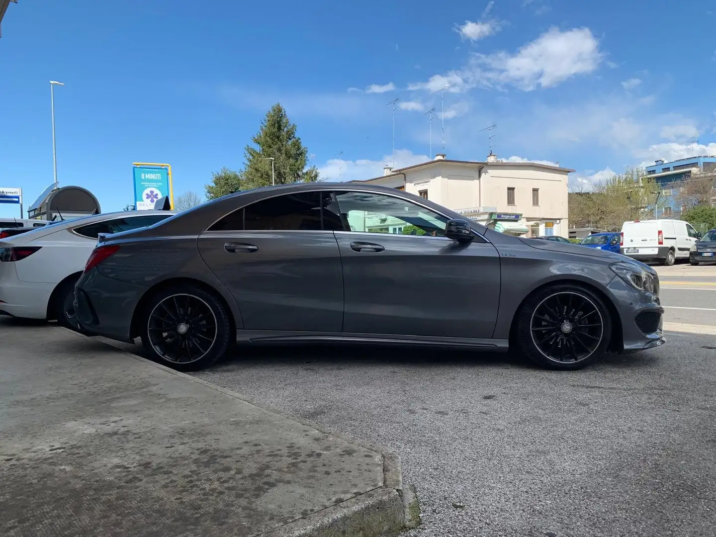Mercedes-Benz CLA 180 CLA - C117 d Premium Dark Night auto Grigio - 2