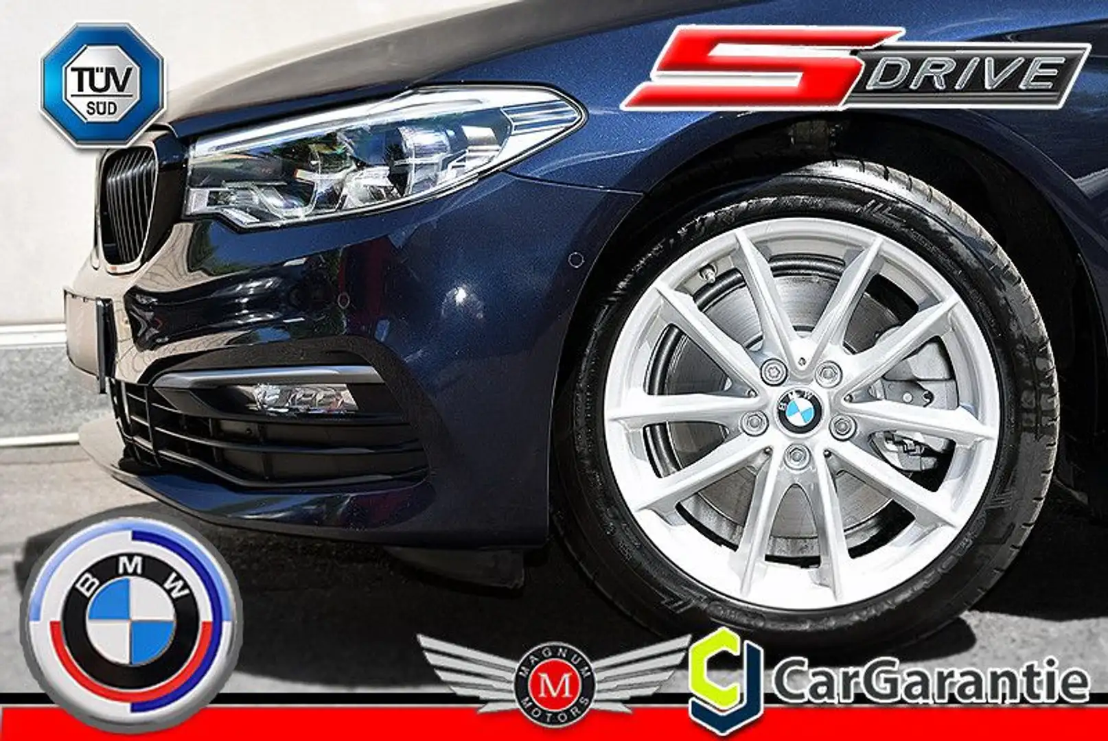 BMW 520 d TOUR. *Aut.*Head-Up*Stop&Go*360-Cam*AHK*LED - 1
