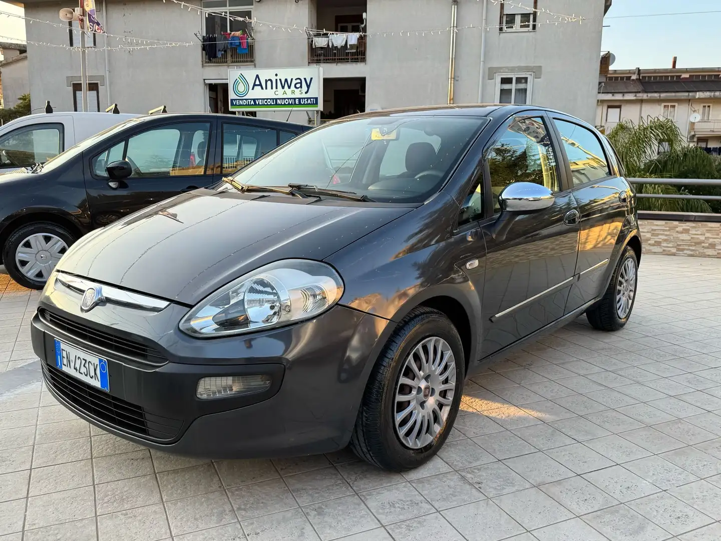 Fiat Punto Evo Fiat Punto Evo 1.3 Mjt 75 CV 5 porte S&S Dynamic Gris - 1