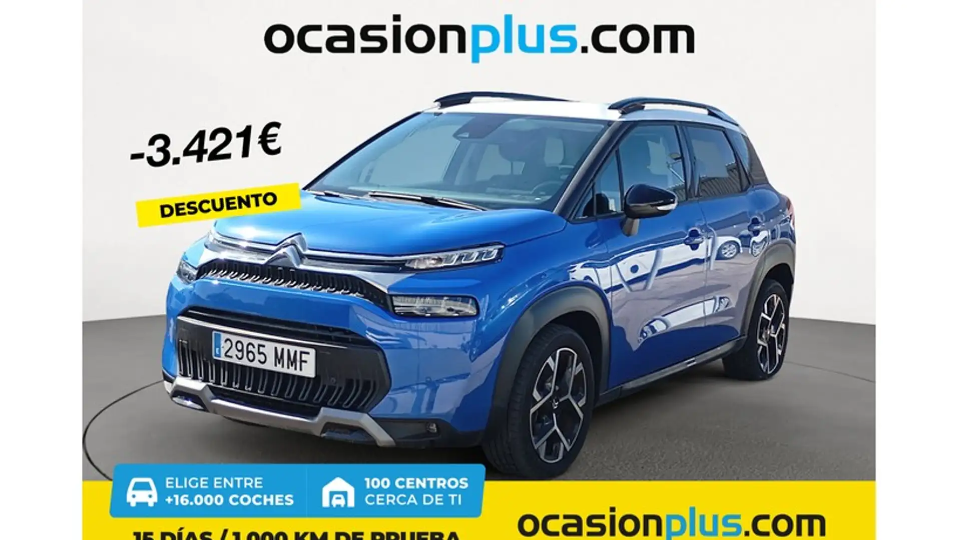 Citroen C3 Aircross Puretech S&S Shine Pack EAT6 130 Azul - 1