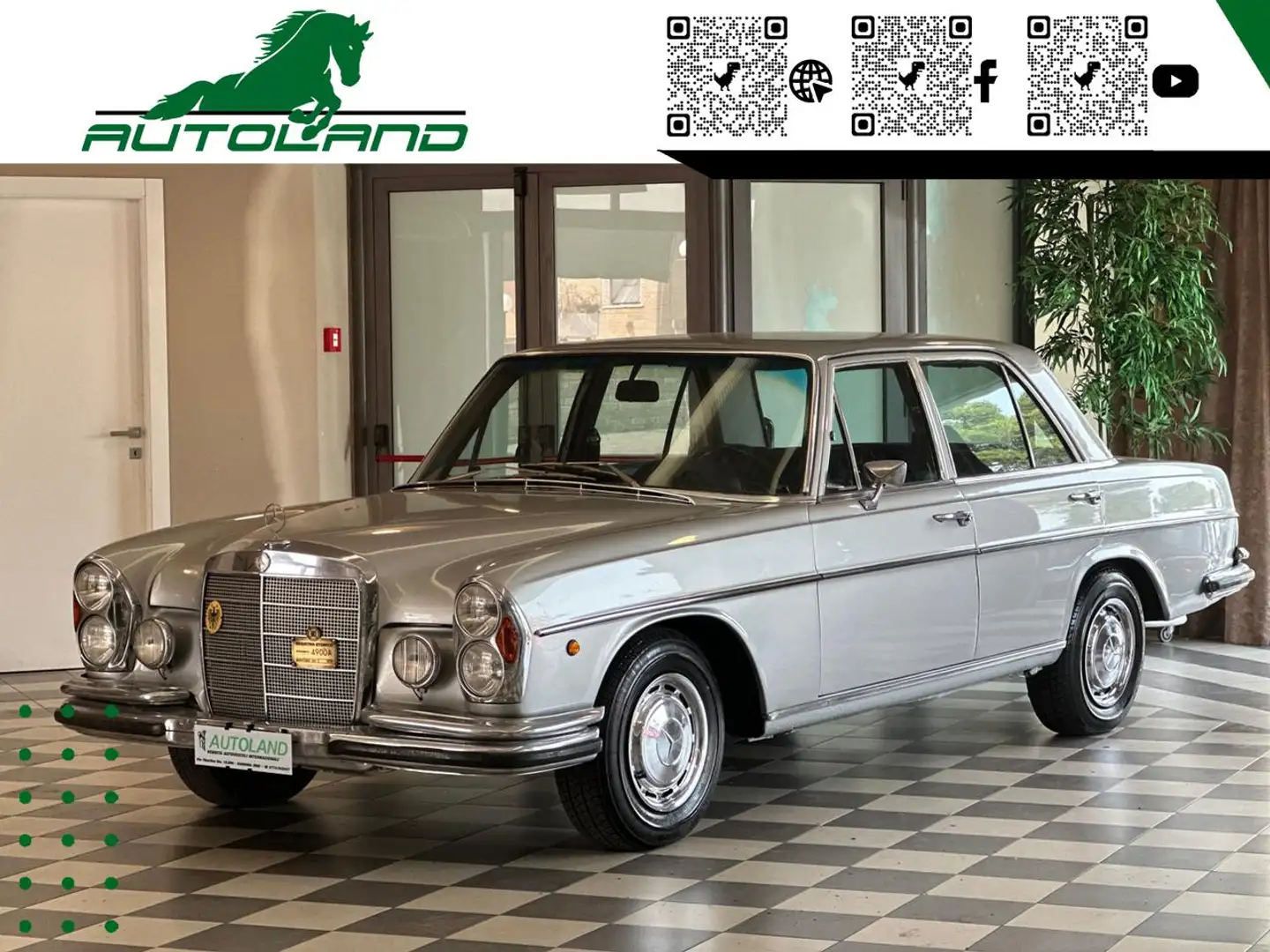 Mercedes-Benz 280 280 S Iscritta ASI e Registro Storico Mercedes Šedá - 1