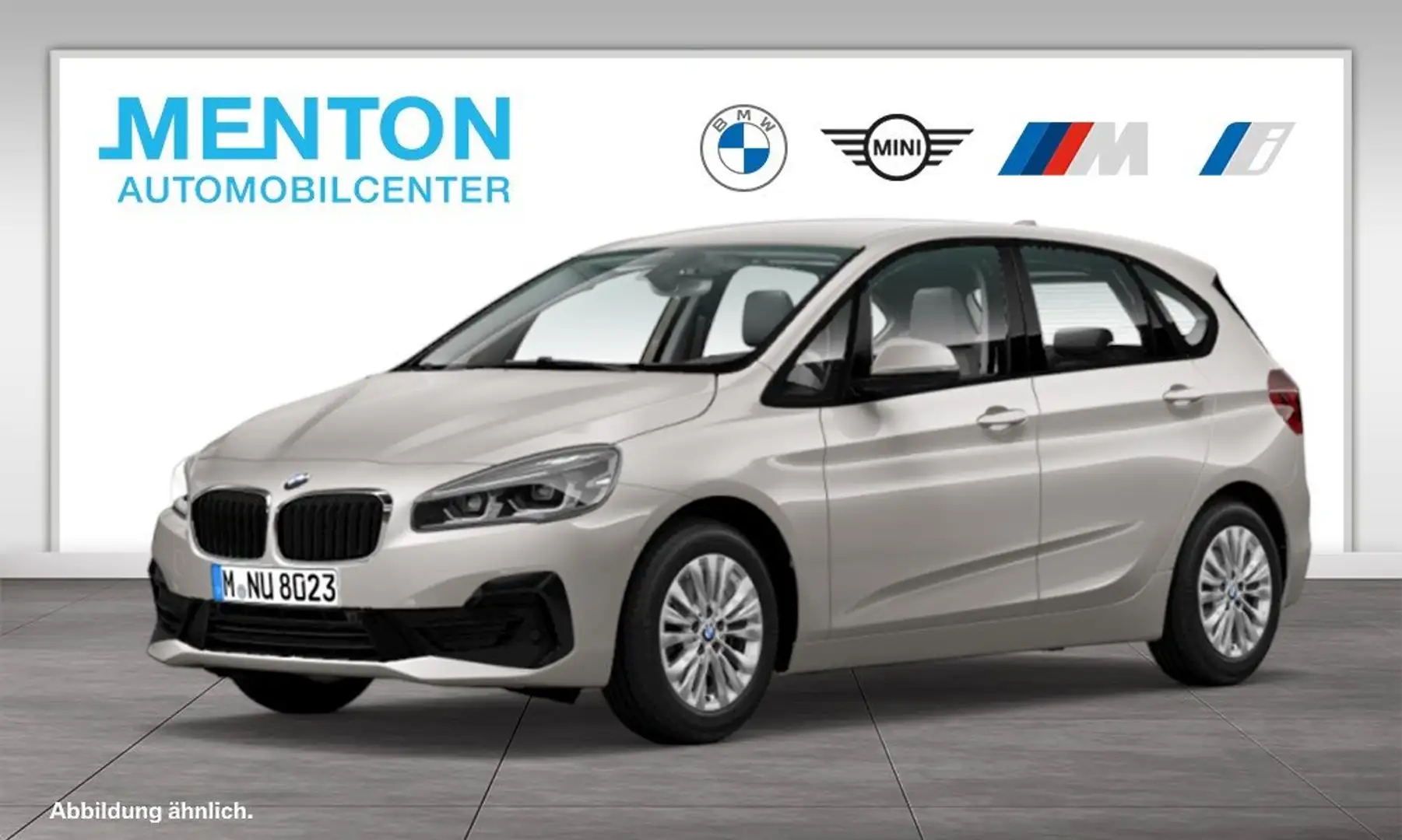 BMW 218 i Advantage DAB LED Navi Tempomat Klimaaut. Grau - 2