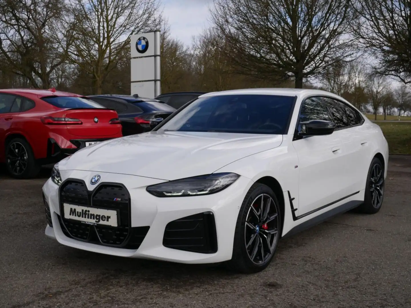 BMW i4 M50 M Sport Pro LiveProf.Kamera HUD.Ha/Ka. Navi Blanc - 2