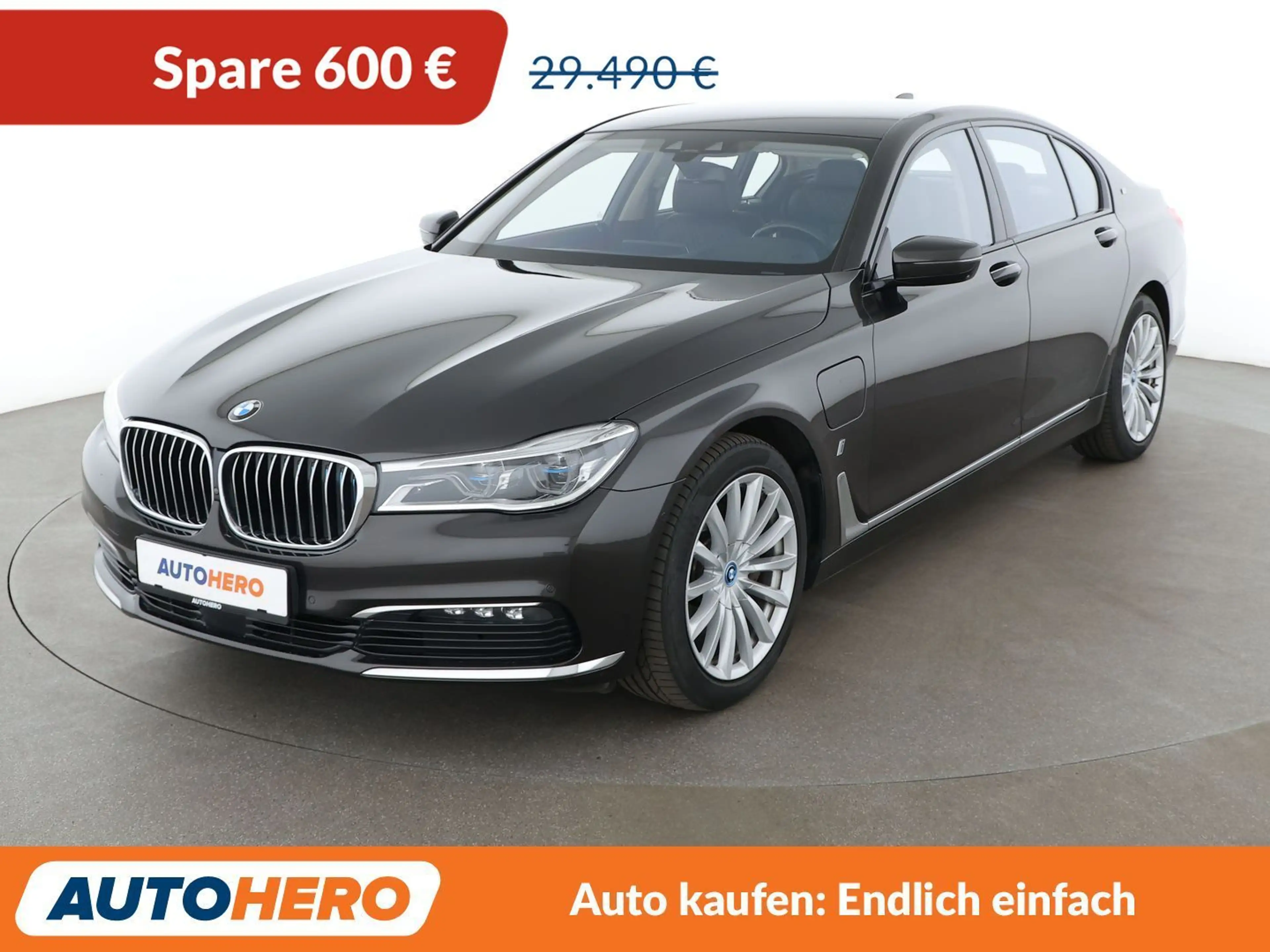 BMW 740 740e IPerformance Aut.*NAVI*LASER*ACC*HUD*H&K*360°