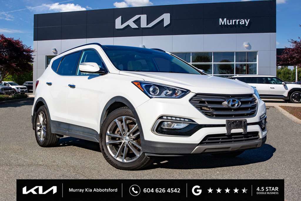 Frost White 2018 Hyundai Santa Fe Sport SUV / Crossover  Automatic