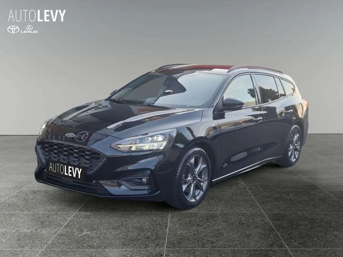 Ford Focus Turnier 1.5 ST-Line +Allwetter+Navi+SHZ+PDC Zwart - 2