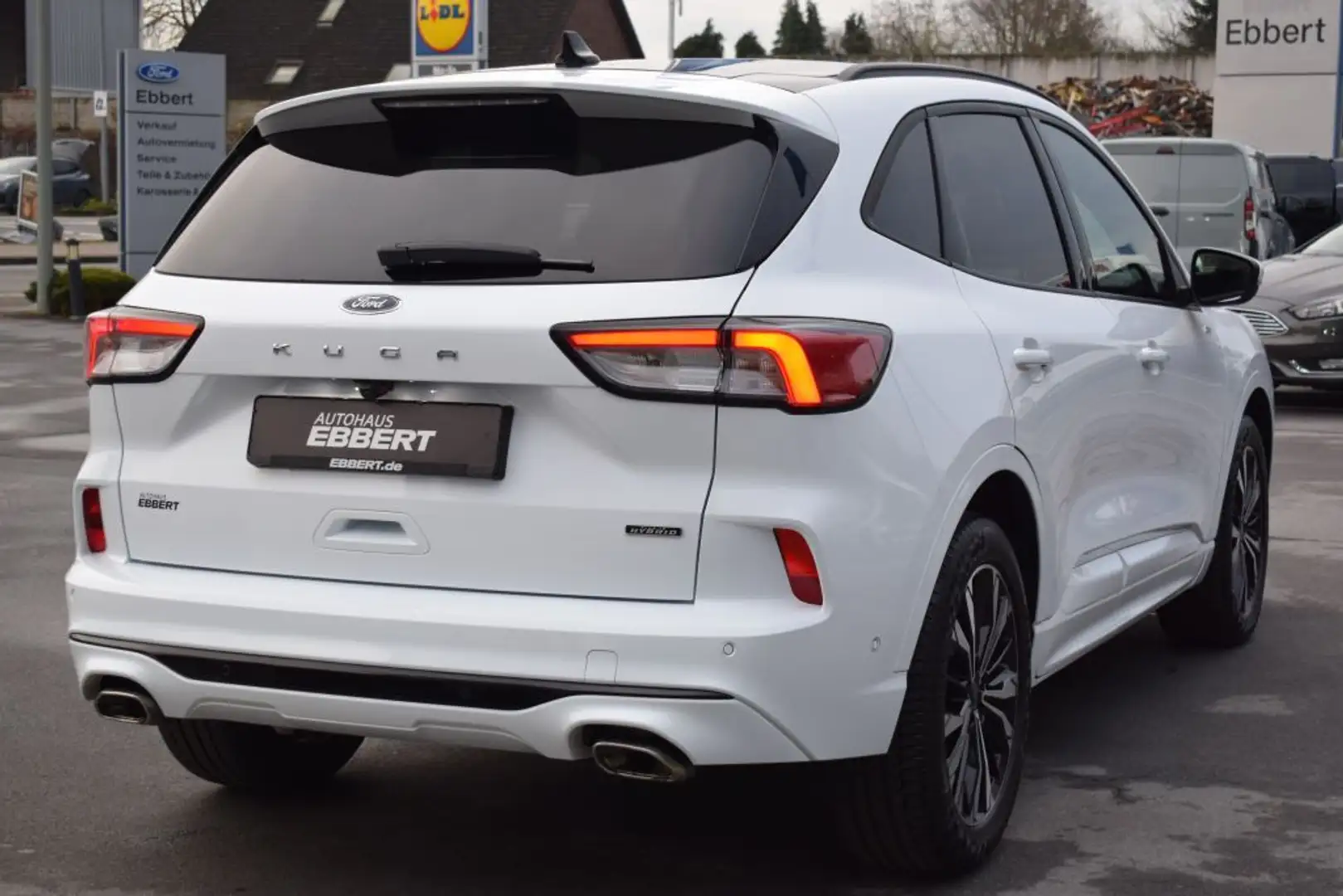 Ford Kuga ST-LINE X 2.5 PHEV Adap.LED, ACC, Pano Weiß - 2