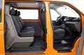 Volkswagen T6.1 Transporter 2.0 TDI 110pk Lang D.C. Airco/Cruise 07-2020 Orange - thumbnail 3