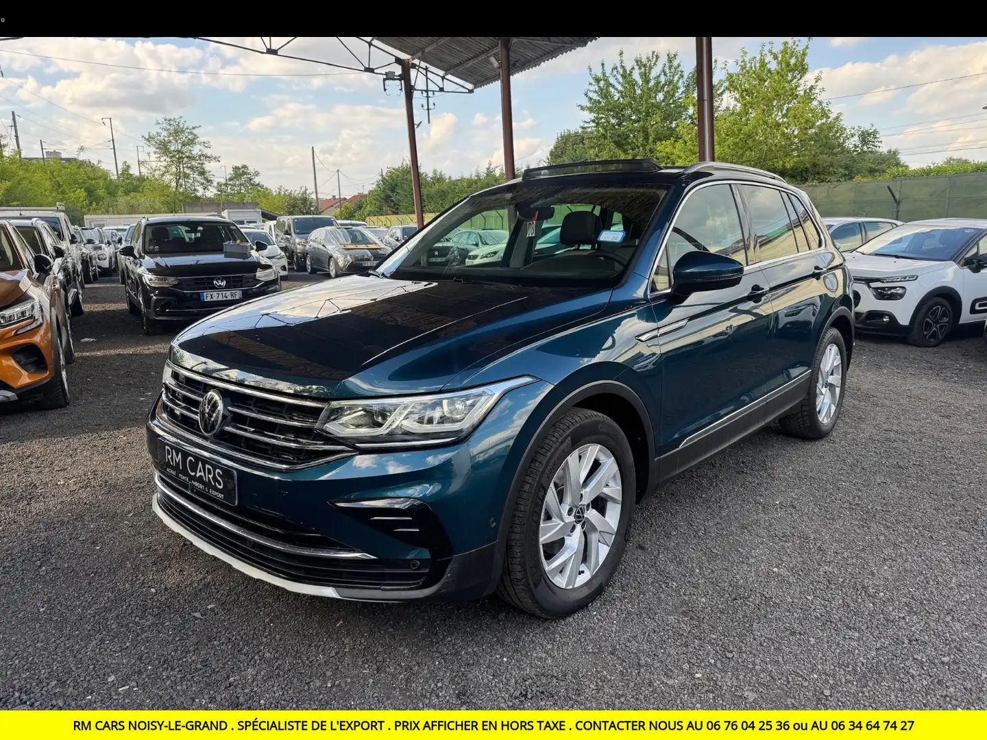 Volkswagen Tiguan Elegance Bleu - 1