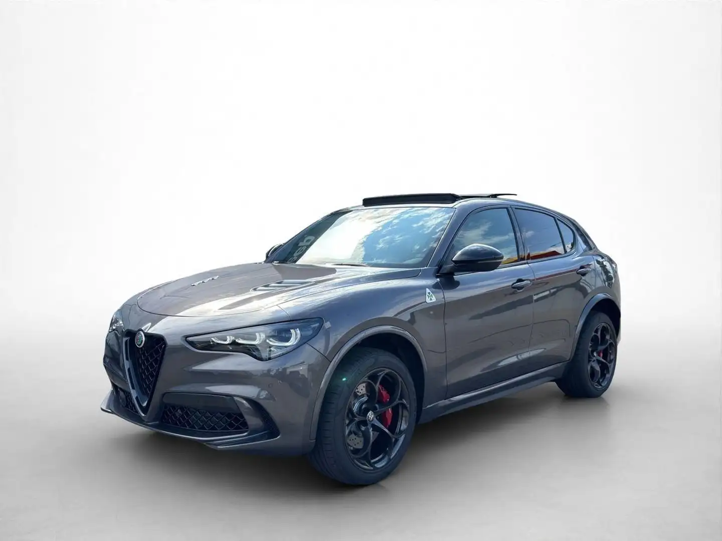Alfa Romeo Stelvio QV 2.9 V6 Bi-Turbo *Pano*Tech-Paket* Grijs - 1