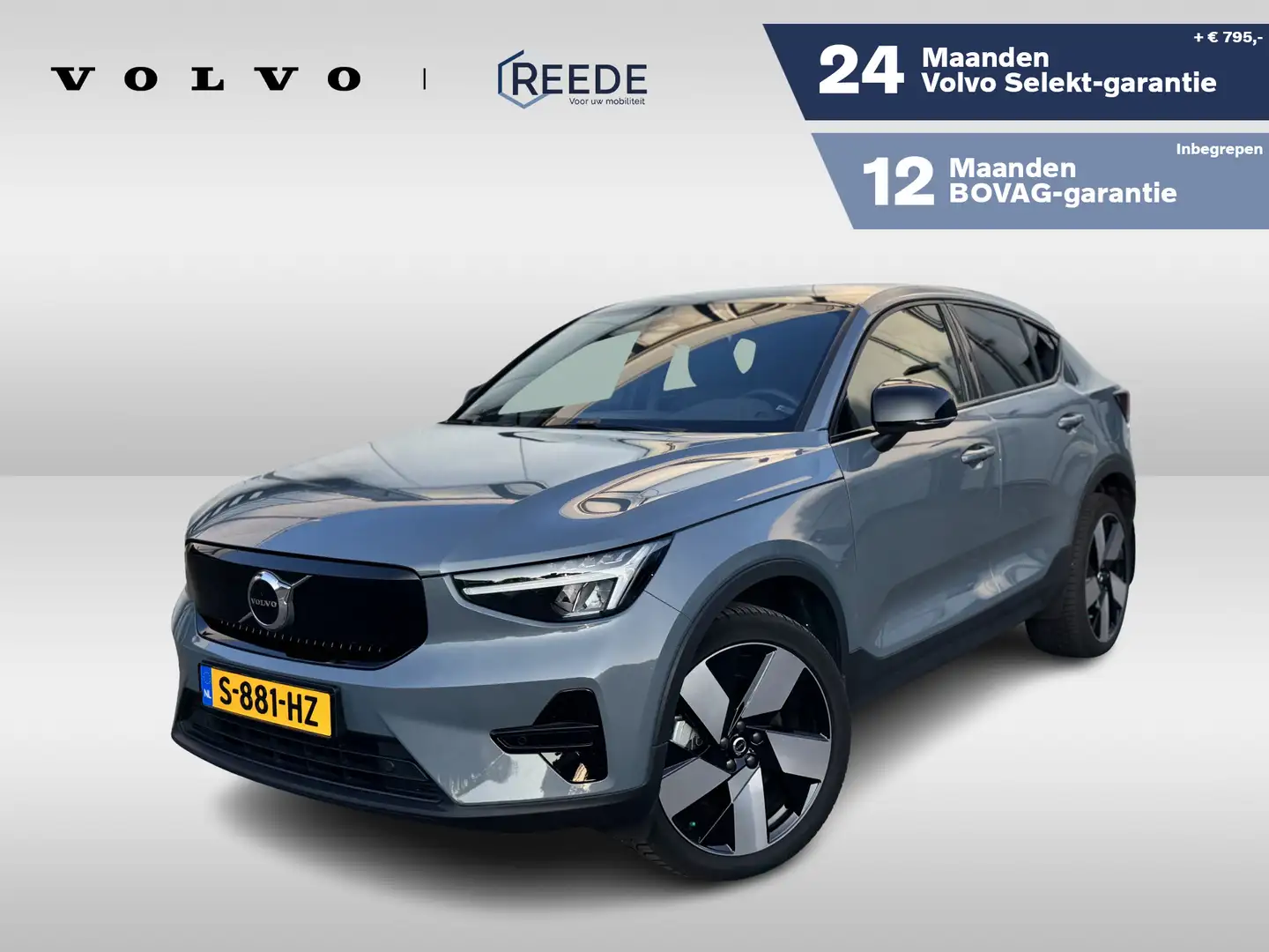 Volvo C40 Single Motor Plus 69 kWh Climate | 20'' Wielen Grijs - 1